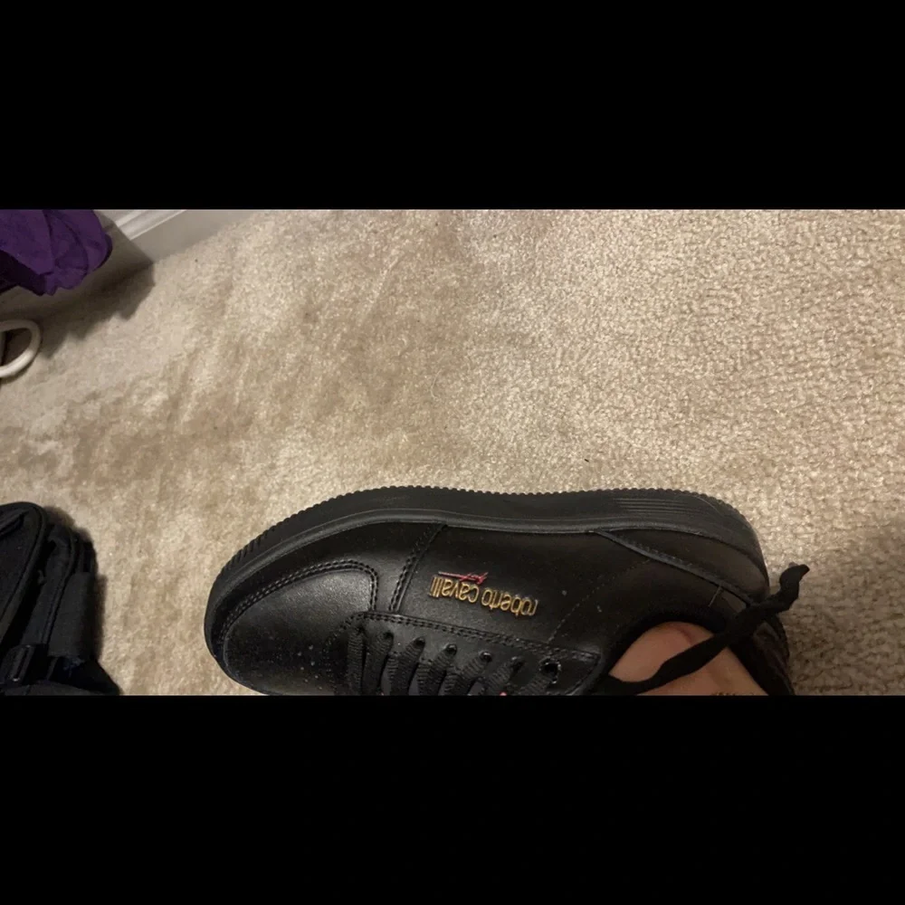 Roberto cavalli black sneakers - Picture 3 of 5